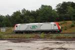 ITL Eisenbahngesellschaft mbH ITL 185 598-0 am 23.07.2010 in Eberswalde