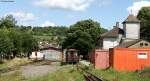 Blick auf den Bahnhof D�rzbach 24.6.11  ...