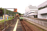 Das nahende Ende des lokalen Verkehrs auf der japanischen Nordinsel Hokkaidô: Das Städtchen Yûbari in Zentral-Hokkaidô war einst ein Zentrum der Kohlenförderung mit deutlich