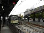 Kehranlage der Strassenbahn Hiroshima im Bahnhof JR Hiroshima am 11.11.2010.