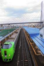 Bald nicht mehr zu sehen: Die Intercity-Züge Serie 789 durch den rund 54 km langen Seikan-Tunnel unter dem Meer zwischen der japanischen Hauptinsel Honshû und der Nordinsel Hokkaidô.