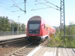 Hier eine RB19 nach Gro�heringen, bei der Ausfahrt am 27.8.2009 ...