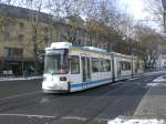 Stra�enbahnlinie 5 nach Lobeda-Ost ...  Alex 06.02.2010