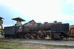Die Dampflokomotive 06-016 wartet auf bessere Zeiten.