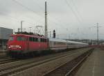 B�gelfalte 110 438-9 zieht ...  Tim Giermann 03.01.2012