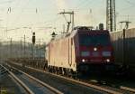 185 393-6 zieht am ...  Tim Giermann 16.01.2012
