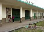 Der Bahnhof als Spielplatz am 07.01.2013 in Battambang