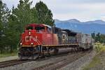 Lok 8887 fährt mit ihrem Messzug in Jasper aus in Richtung Kamloops.

Jasper 19.08.2022