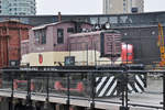 Disel Lok TRHC 1 wurde 1950 von der Canadian Lokomotive Company erbaut. Die Lok steht heute im John Street Roundhouse in Toronto. Die Aufnahme stammt vom 22.07.2017.