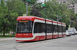 Flexity Tramzug der TTC 4419, auf der Linie 509 unterwegs in Toronto. Die Aufnahme stammt vom 22.07.2017.