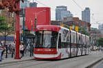 Flexity Tramzug der TTC 4403, auf der Linie 510 unterwegs in Toronto.