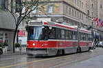 ALRV Tramzug der TTC 4224, auf der Linie 504 unterwegs in Toronto.