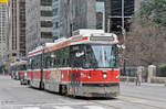 ALRV Tramzug der TTC 4251, auf der Linie 504 unterwegs in Toronto.