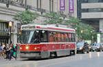 CLRV Tramzug der TTC 4197, auf der Linie 506 unterwegs in Toronto.