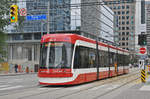 Flexity Tramzug der TTC 4417, auf der Linie 509 unterwegs in Toronto.