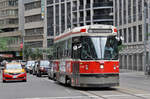 CLRV Tramzug der TTC 4195, auf der Linie 505 unterwegs in Toronto.