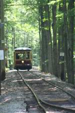 Toronto Transit Commission 2894 auf Museumsfahrt am 31.7.2009 im Halton County Radial Railway Museum.