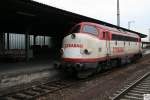 Am 25. M�rz 2010 stand die Strabag Nohab Lokomotive auf ...