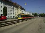 Niederflurstra�enbahn 322 der VBK ...  Rick Eichner 28.11.2011