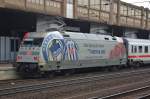 101 144-4 schiebend am IC 2152 Halle Saale Hbf - ...
