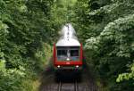 Geschoben von 218 104-8 ...  Julian D�ll 19.08.2010