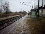 Der Bahnsteig in Rambin,am ...  Mirko Schmidt 01.07.2011