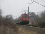 Hier 114 038-3 mit ...  Alexander Borchardt 26.03.2010