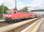 Hier 143 642-7 mit ...  Alexander Borchardt 04.06.2010