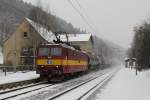 Mit einem Kesselzug am ...  Christopher P�tz 10.01.2010