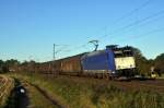 185-CL 001 mit Schiebewandwagenzug ...  Reinhard K�hn 16.10.2011