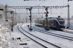 VT 717 der NWB passiert als RB 84 Holzminden - ...