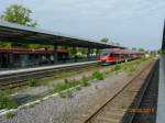 Der neugestalten Bahnhof Gronau ...  Markus Parpart 31.05.2010