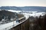 KBS 430 Am 14.2.2010 �berquerte dieser Talent der NordWestBahn als RB 84 Eggebahn von Holzminden nach Paderborn den Bekeviadukt in Altenbeken.