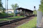 Der Bahnsteig im Bahnhof ...  Andreas Strobel 26.12.2010