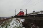 DB 140 678-4 mit einem gemischten G�terzug Richtung Wiesbaden, bei ...