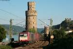 185 594-9 mit einem KLV gen Norden in Oberwesel 19.7.10 ... 185 594-9 mit einem KLV gen Norden in Oberwesel 19.7.10 ...