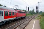 Die 110 470-2 verl�sst ...  Andreas Strobel 16.05.2011