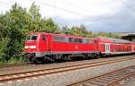 Die 111 156-4 mit ...  Andreas Strobel 17.07.2011