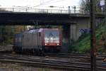 Die 185 592-3 von ...  Stefan Hochstetter 05.11.2011
