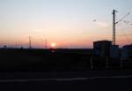 Sonneuntergang an der KBS ...  Andreas Strobel 11.02.2012