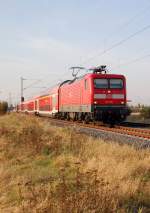 RE 7 auf der ...  Andreas Strobel 22.01.2012