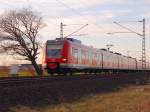 Triebwagen 423 ...  Andreas Strobel 08.02.2012