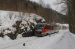 Der Desiro 642 735 ...  Daniel Theumer 16.02.2010