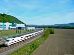Ein ICE 1 schl�ngelt ...  Kevin Schmidt 11.05.2011