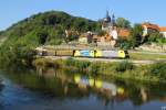 Entlang der Saale rollen ...  Christopher P�tz 04.10.2011