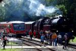 110 Jahre Schwarzatalbahn, Hochbetrieb ...  ERHARD BEYER 22.08.2010