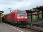 Die 185 197-1 durchfuhr ...  Mirko W. 25.08.2010
