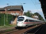 De ICE 1613 durchfuhr ...  Mirko W. 17.09.2010