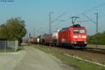 Die 185 097-3 mit ...  Gregor Kaercher 24.10.2011