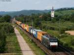 189 286-8 mit dem DGS 40103 (Rotterdam Waalhaven - Melzo) ...